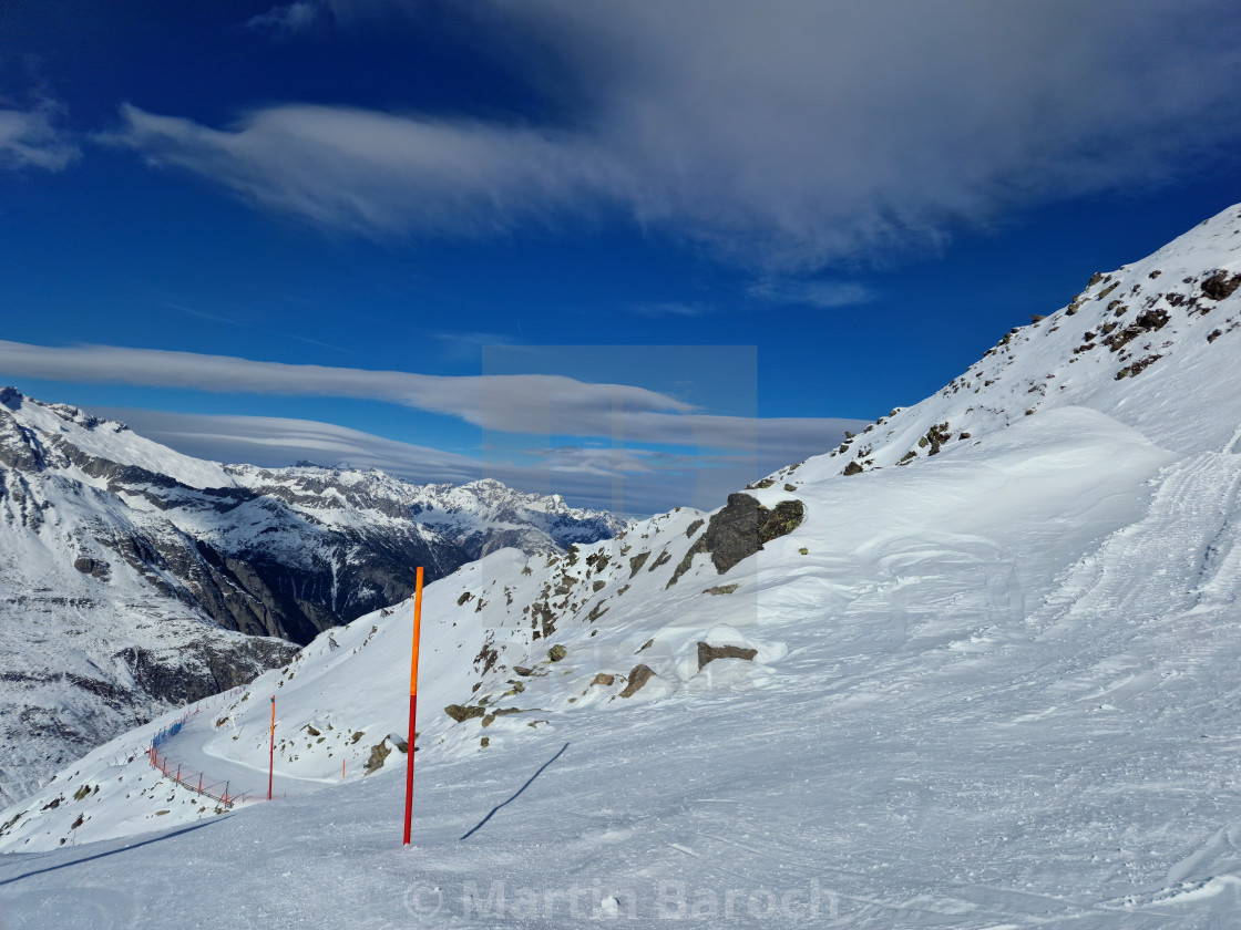 "Sonnenpiste Andermatt" stock image