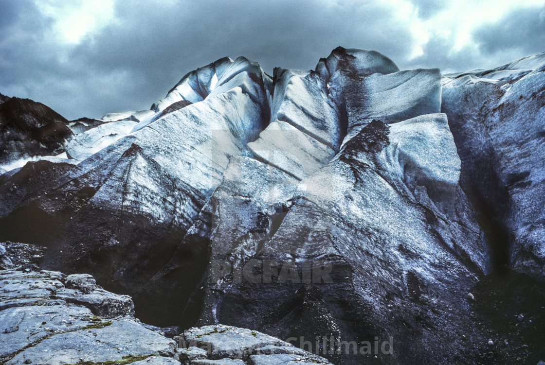 Purchase digital downloads and a range of printed products of Martyn f.  Chillmaid's image - Skaftafells glacier, Iceland where Batman Begins.