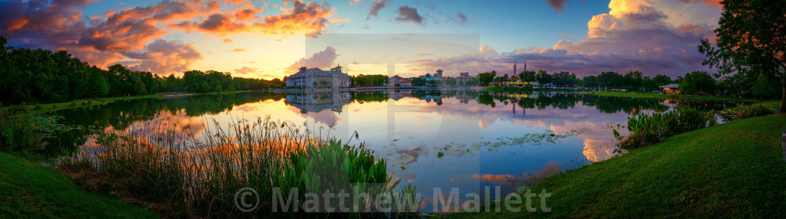 "Celebration Orlando Panorama" stock image