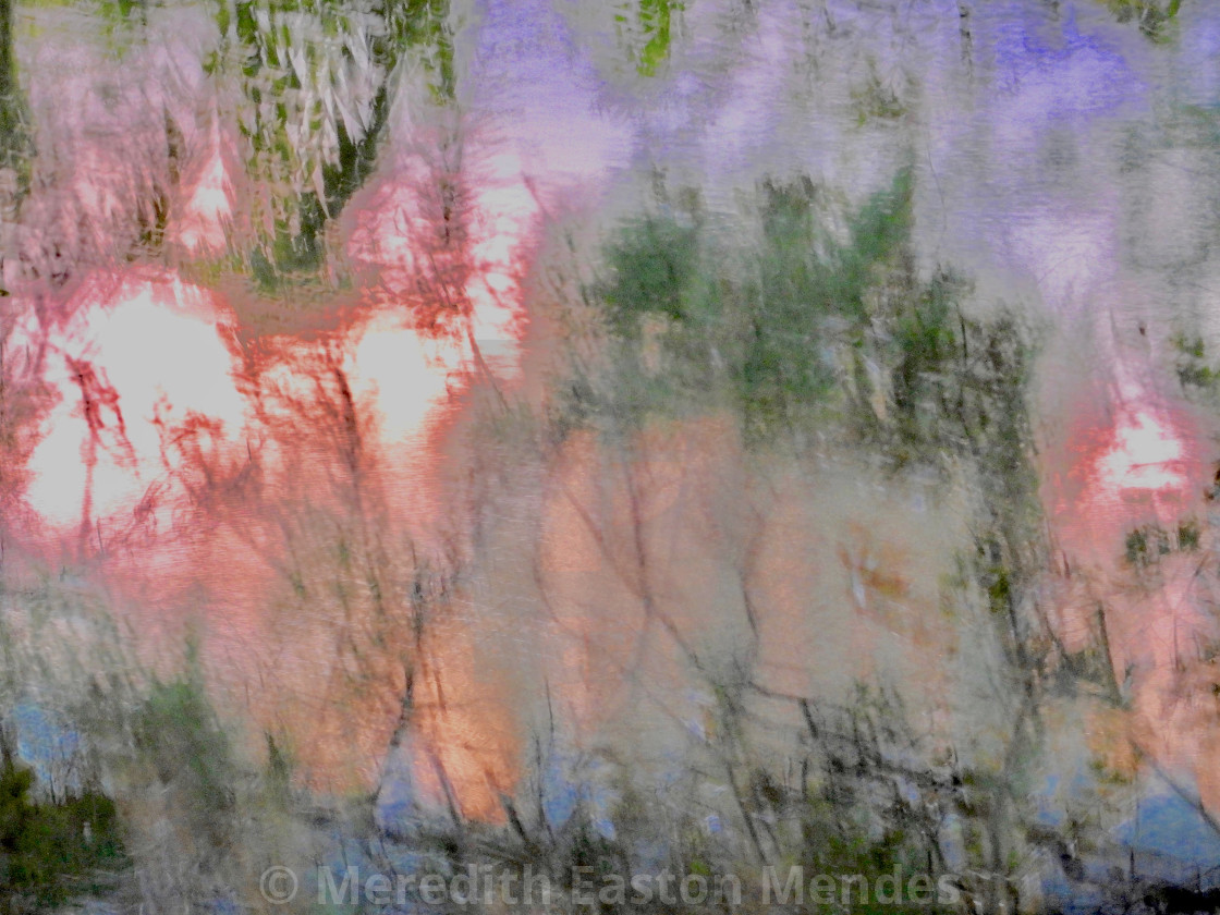 "Pastel Impressionism" by Meredith Easton Mendes - £10.00 "Pastel Impressionism" stock image