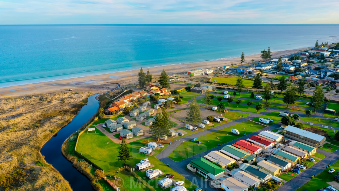 "It's a beautiful morning at Moana Tourist Park!" by Michael Allen - $15.63 "It's a beautiful morning at Moana Tourist Park!" stock image