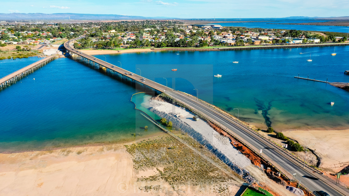 "Construction has begun on Port Augusta Bridge" by Michael Allen - $3.67 "Construction has begun on Port Augusta Bridge" stock image
