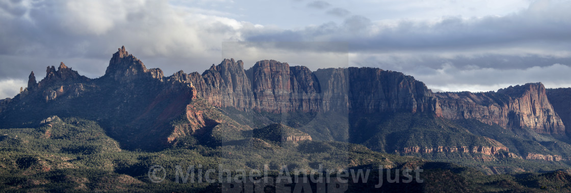 "Zion Eagle Crags" stock image