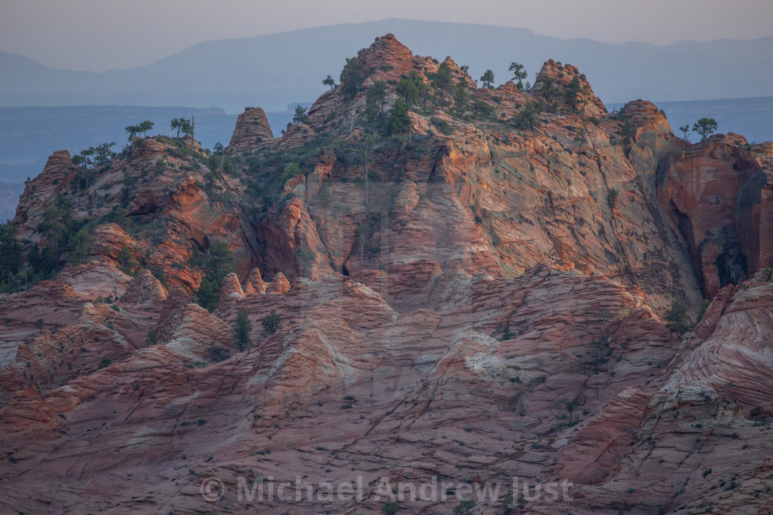 "Zion Kolob Terrace" stock image