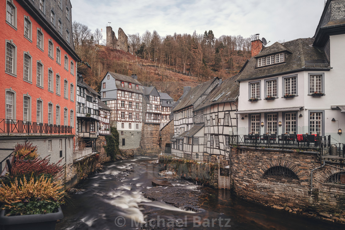 "Historische Altstadt Monschau" by Michael Bartz - $7.71 "Historische Altstadt Monschau" stock image