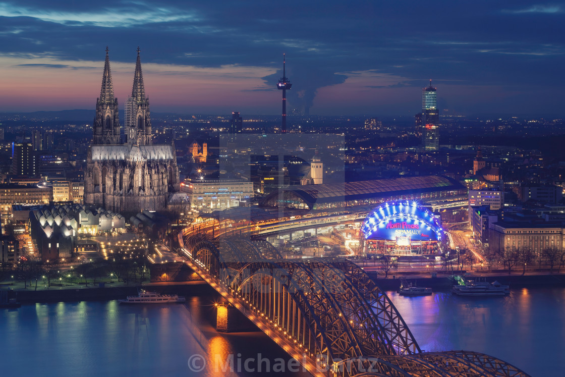 "Cologne Cityscape 2009 / Köln Stadtbild 2009" by Michael Bartz - $7.71 "Cologne Cityscape 2009 / Köln Stadtbild 2009" stock image