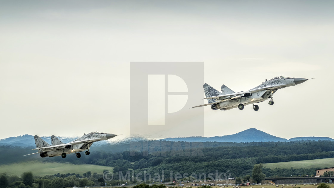 "Mikoyan MiG-29AS" stock image