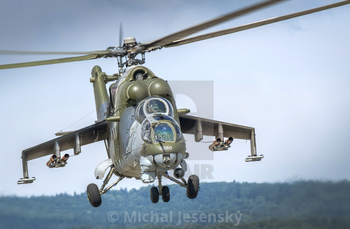 "Hind - Mil Mi-24" stock image