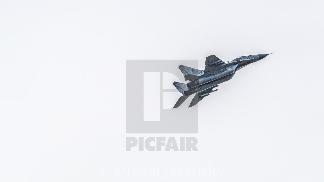 "MiG-29AS Fulcrum" stock image