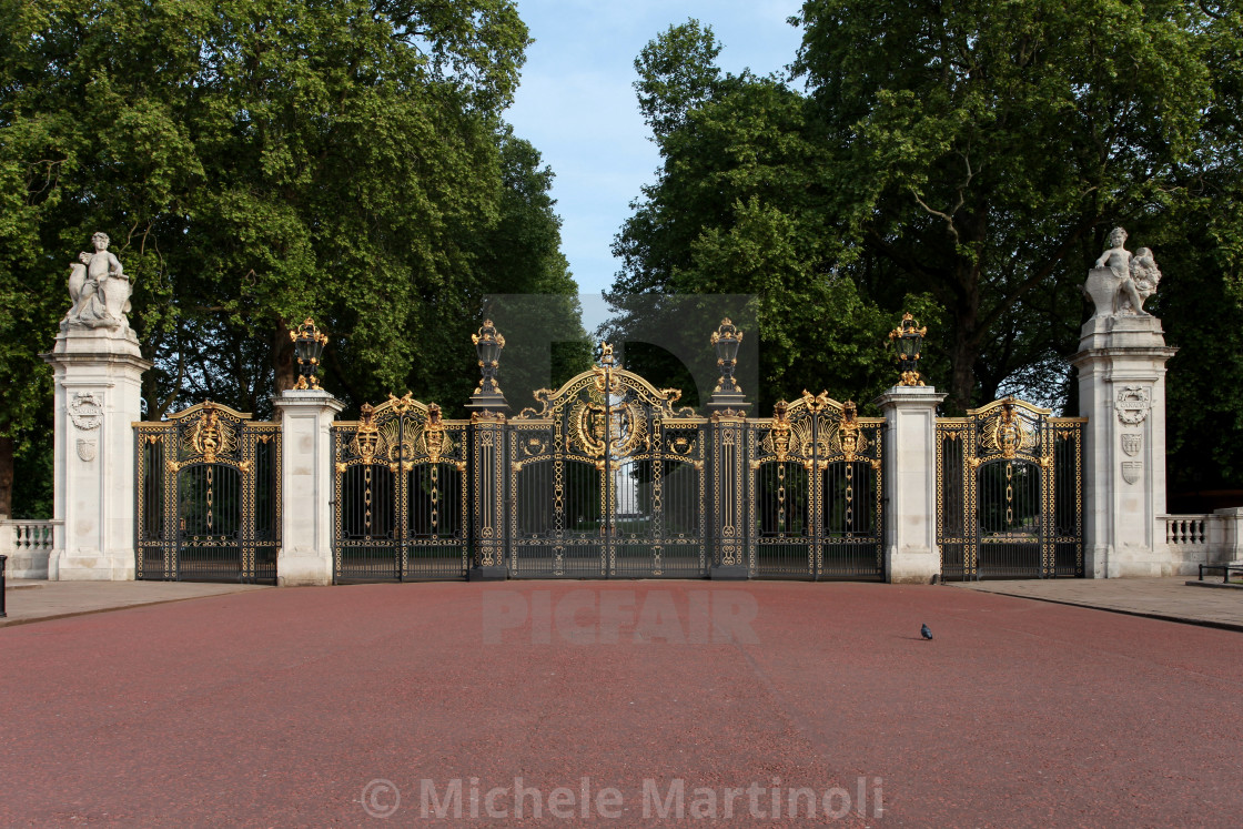 "Canada Gate, Green Park" by Michele Martinoli - $12.44 "Canada Gate, Green Park" stock image
