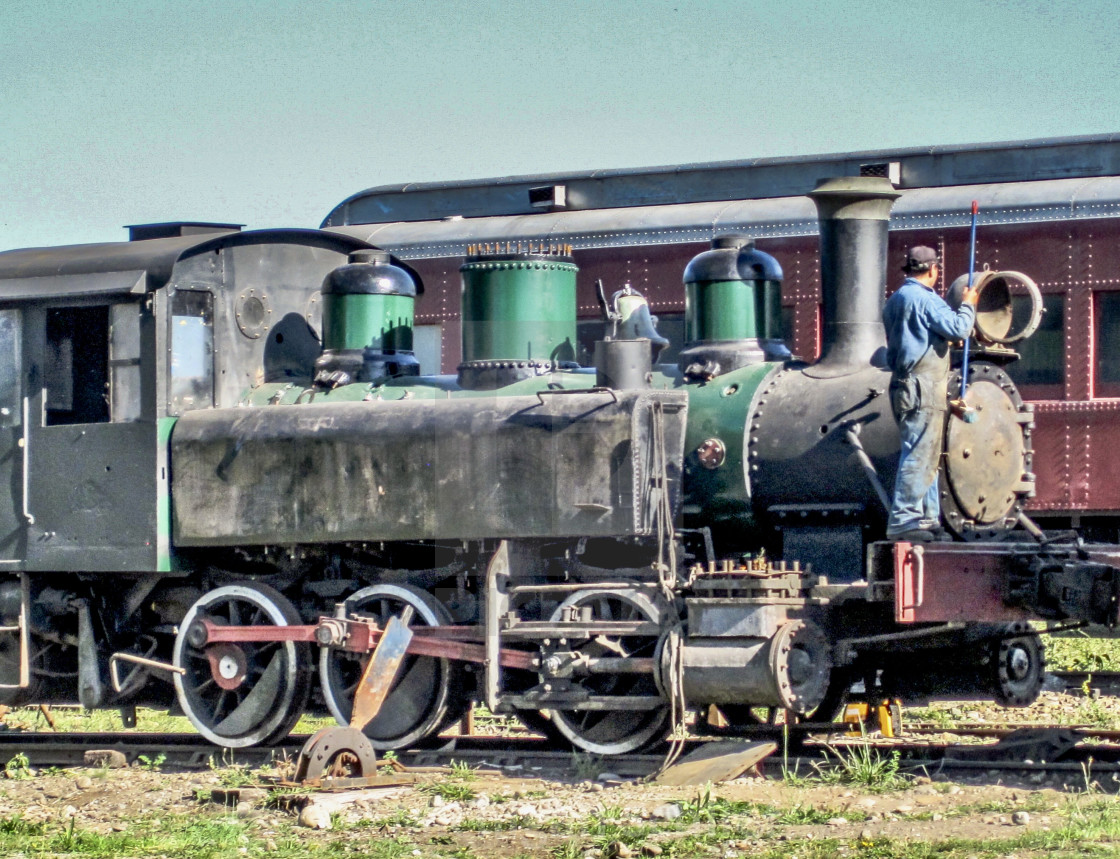 "Valdivia Choo Choo" stock image