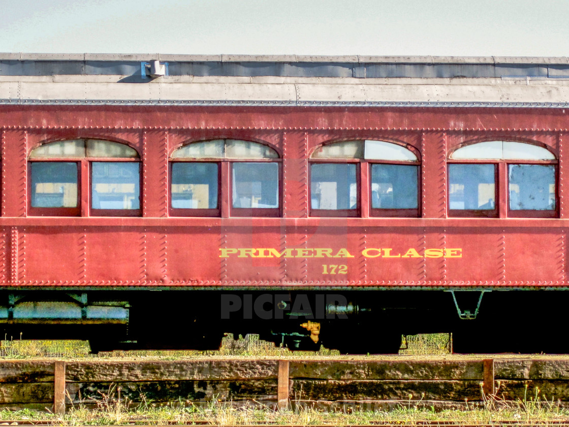 "First Class Coach" stock image