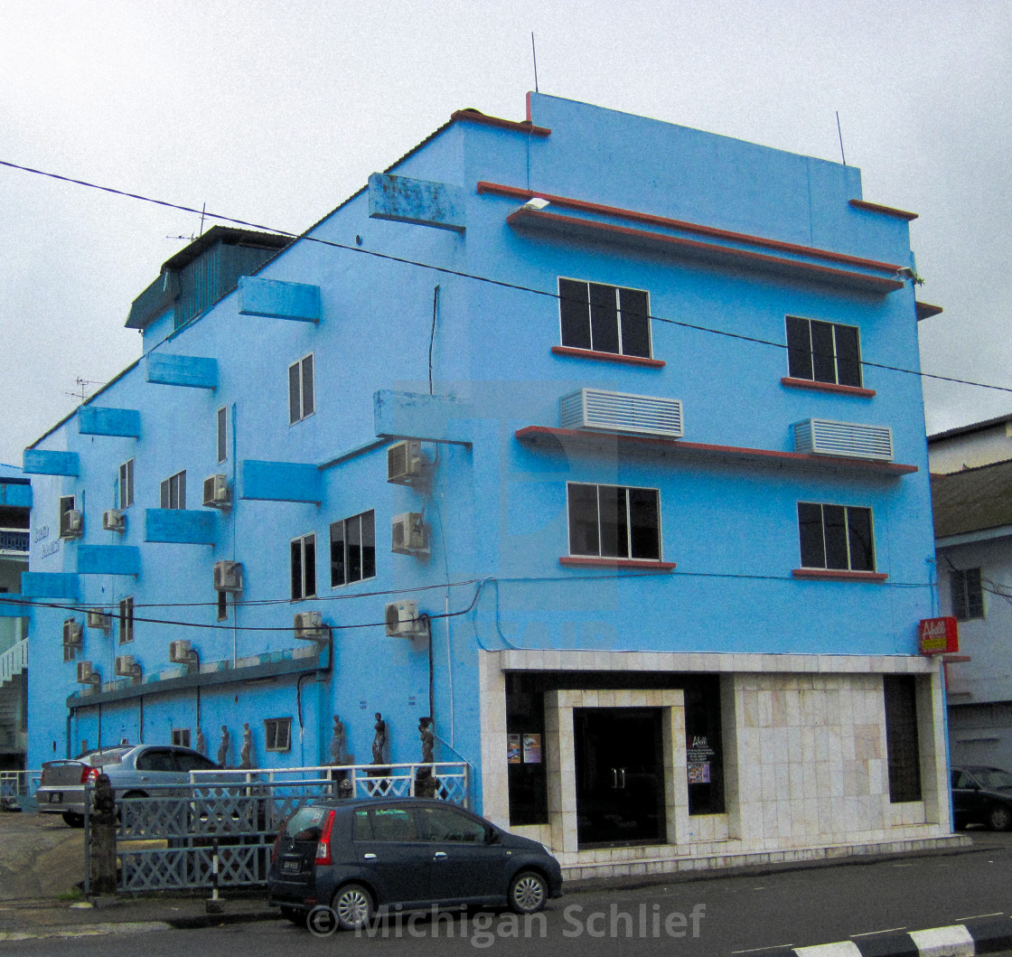 "Kuching Blue Placer" stock image