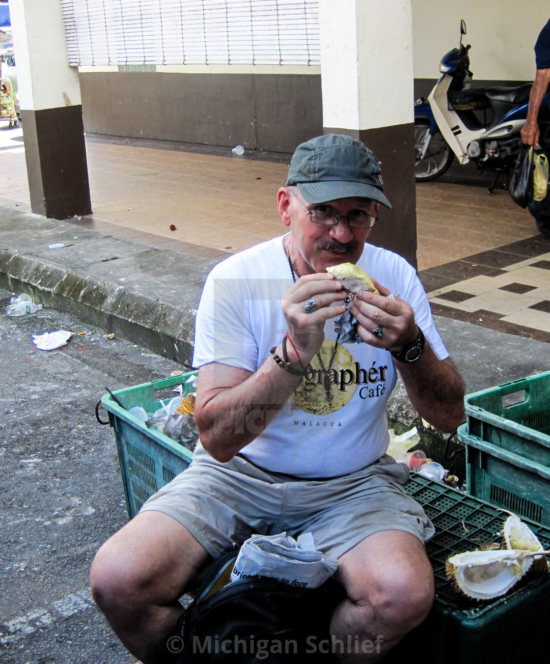 "Durian Lover" stock image