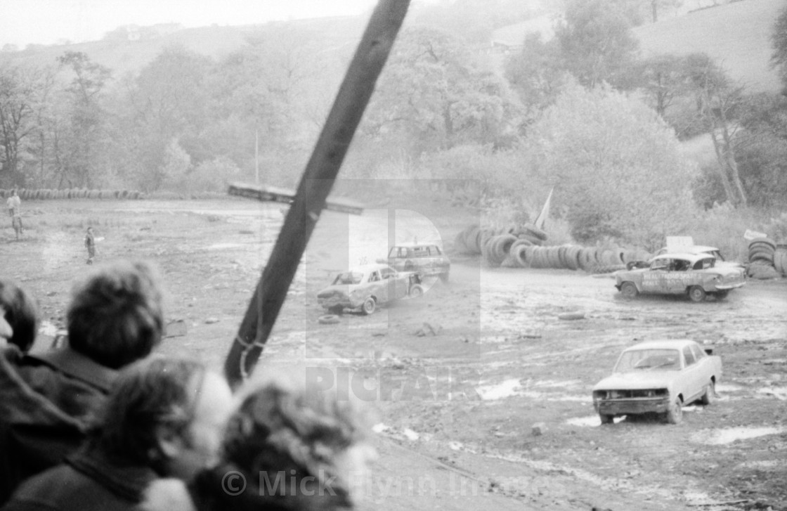 "Sunnyvale Pleasure Gardens, site of the banger and stock racing track circa 1982" stock image