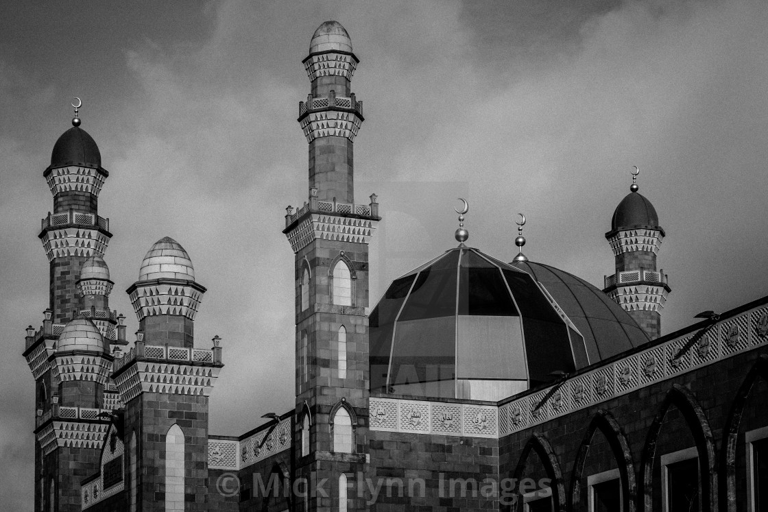 "An image from my series 'Monochrome Mill Town', black and white studies of..." stock image