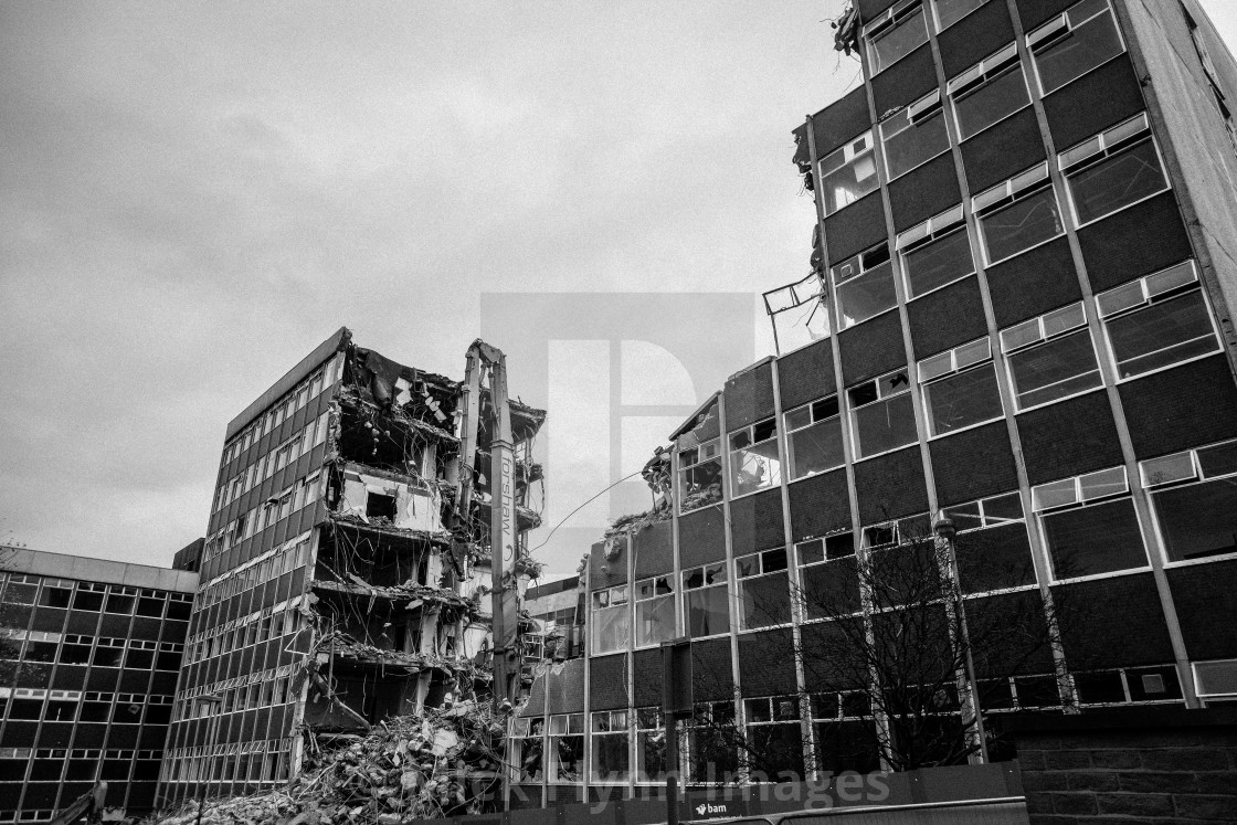 "An image from my series 'Monochrome Mill Town', black and white studies of..." stock image