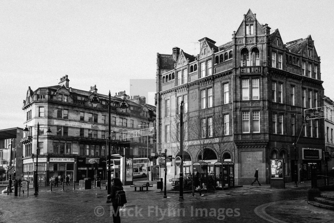 "An image from my series 'Monochrome Mill Town', black and white studies of..." stock image