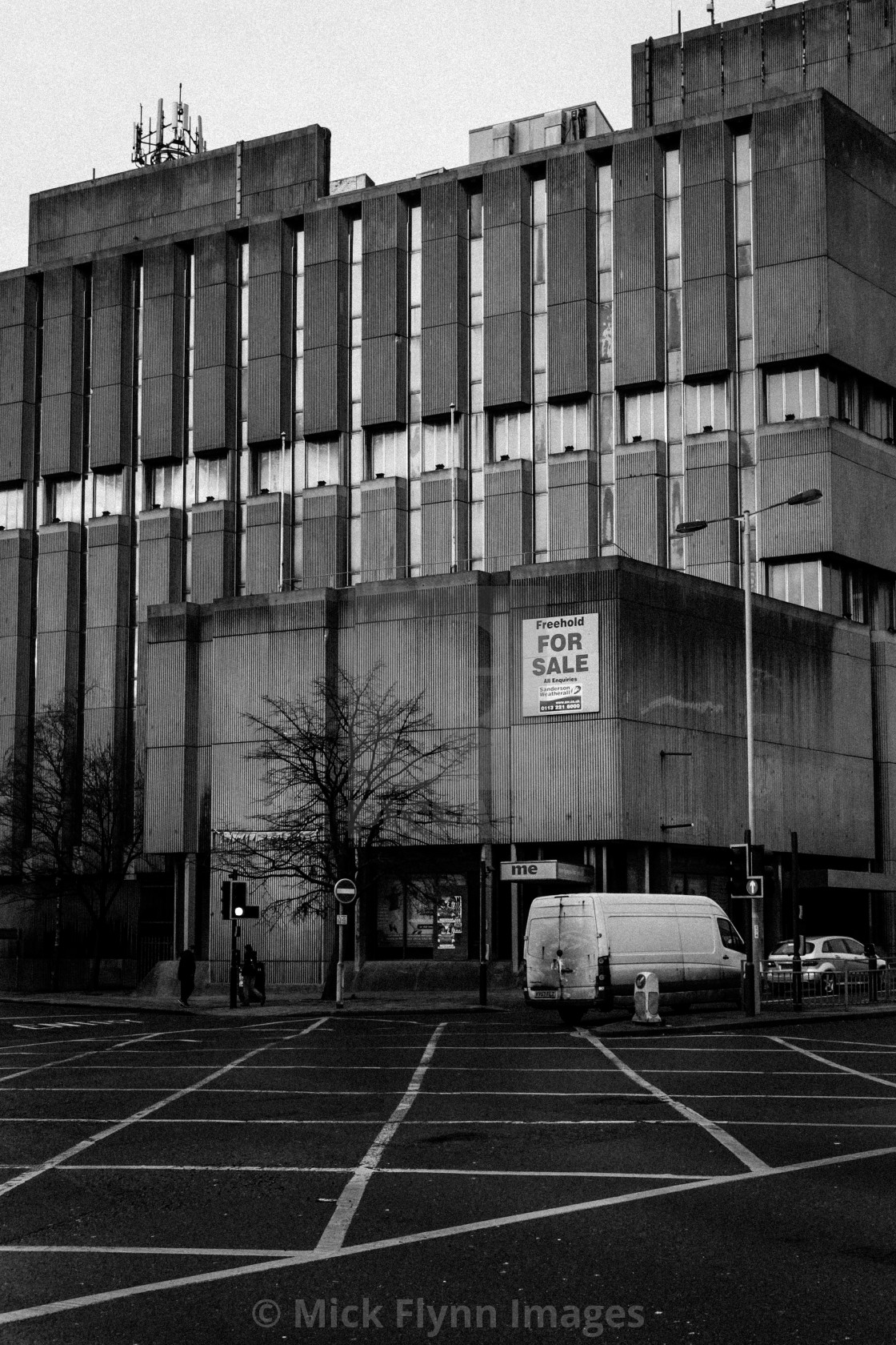 "An image from my series 'Monochrome Mill Town', black and white studies of..." stock image