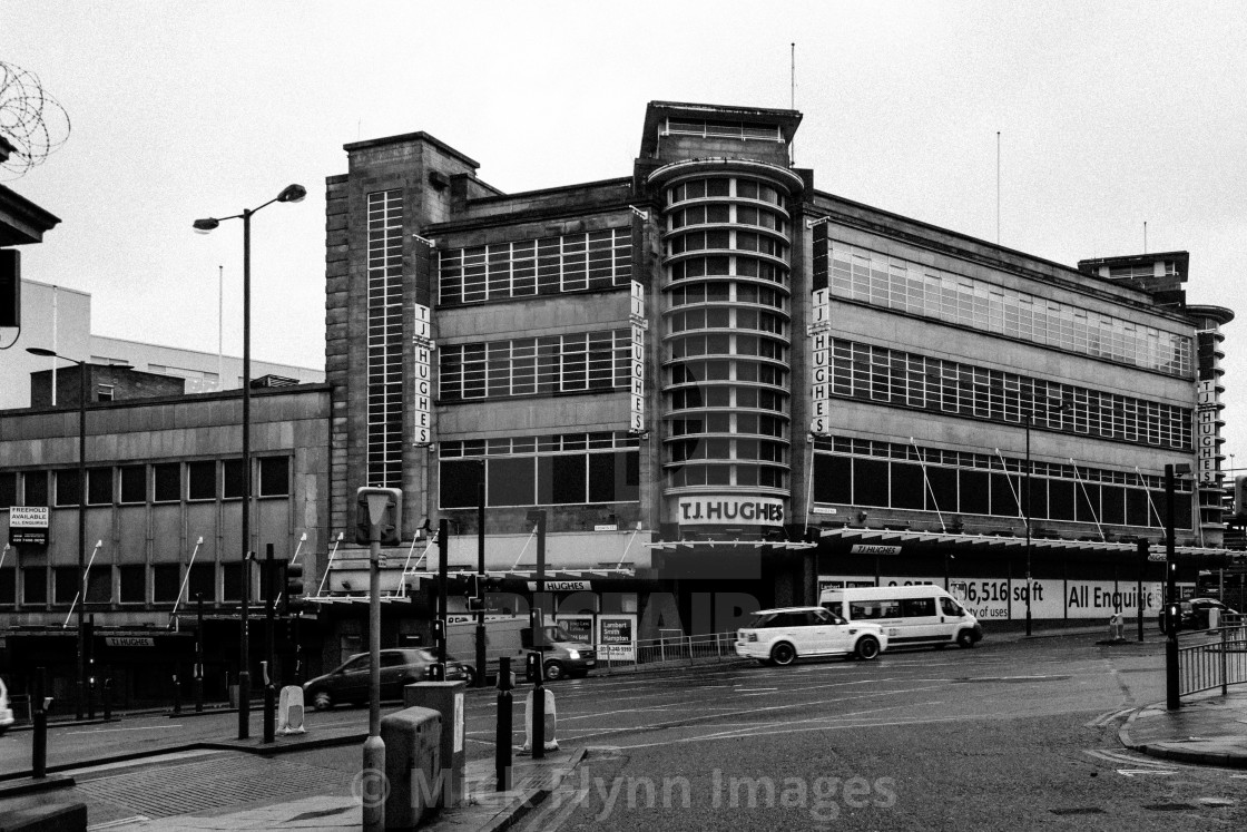 "An image from my series 'Monochrome Mill Town', black and white studies of..." stock image