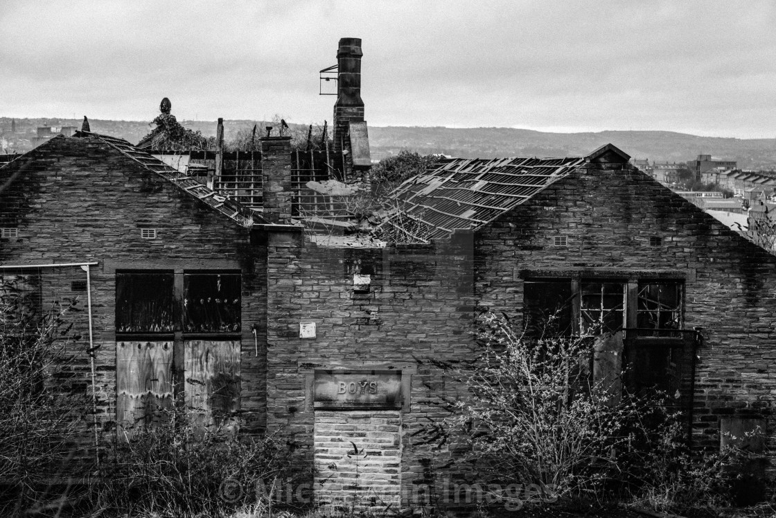 "Wapping Road School, Bradford, West Yorkshire" stock image