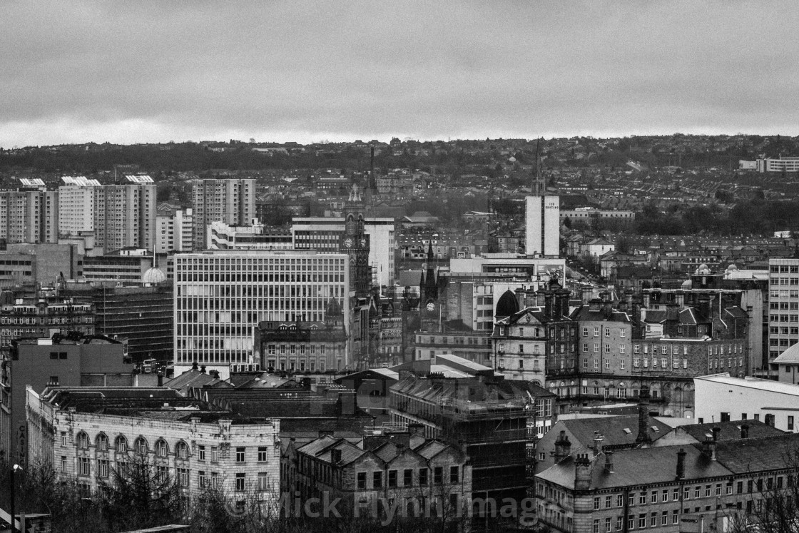 "An image from my series 'Monochrome Mill Town', black and white studies of..." stock image