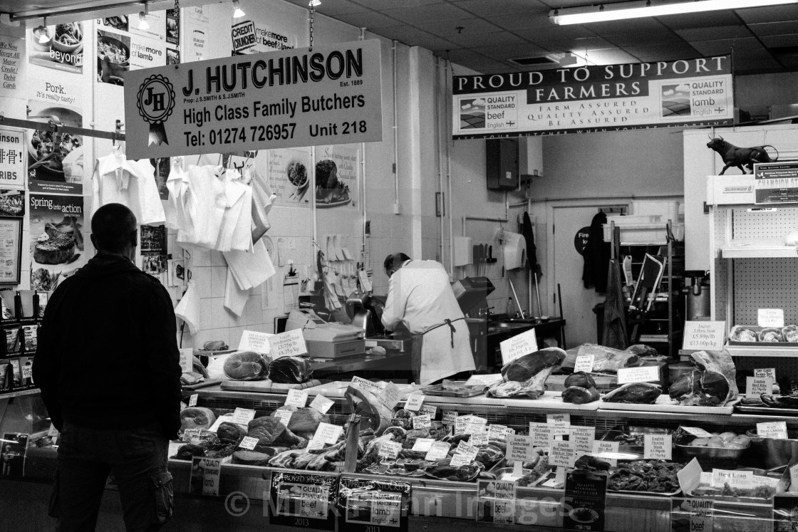 "An image from my series 'Monochrome Mill Town', black and white studies of..." stock image