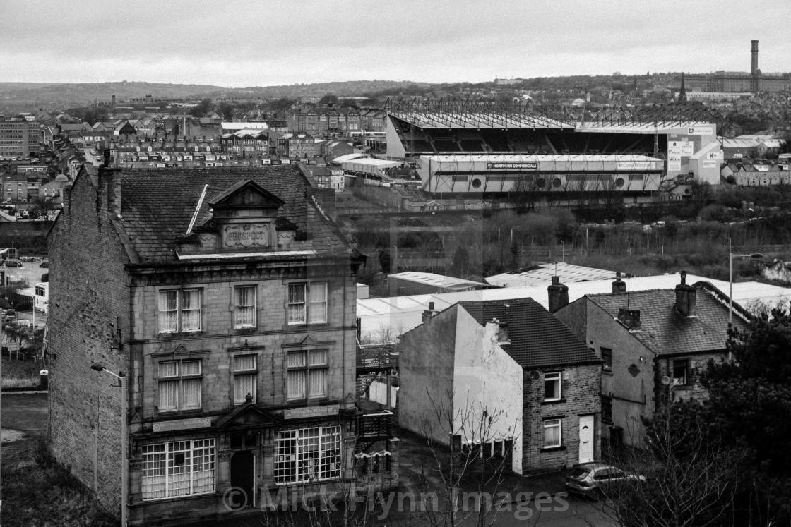 "An image from my series 'Monochrome Mill Town', black and white studies of..." stock image