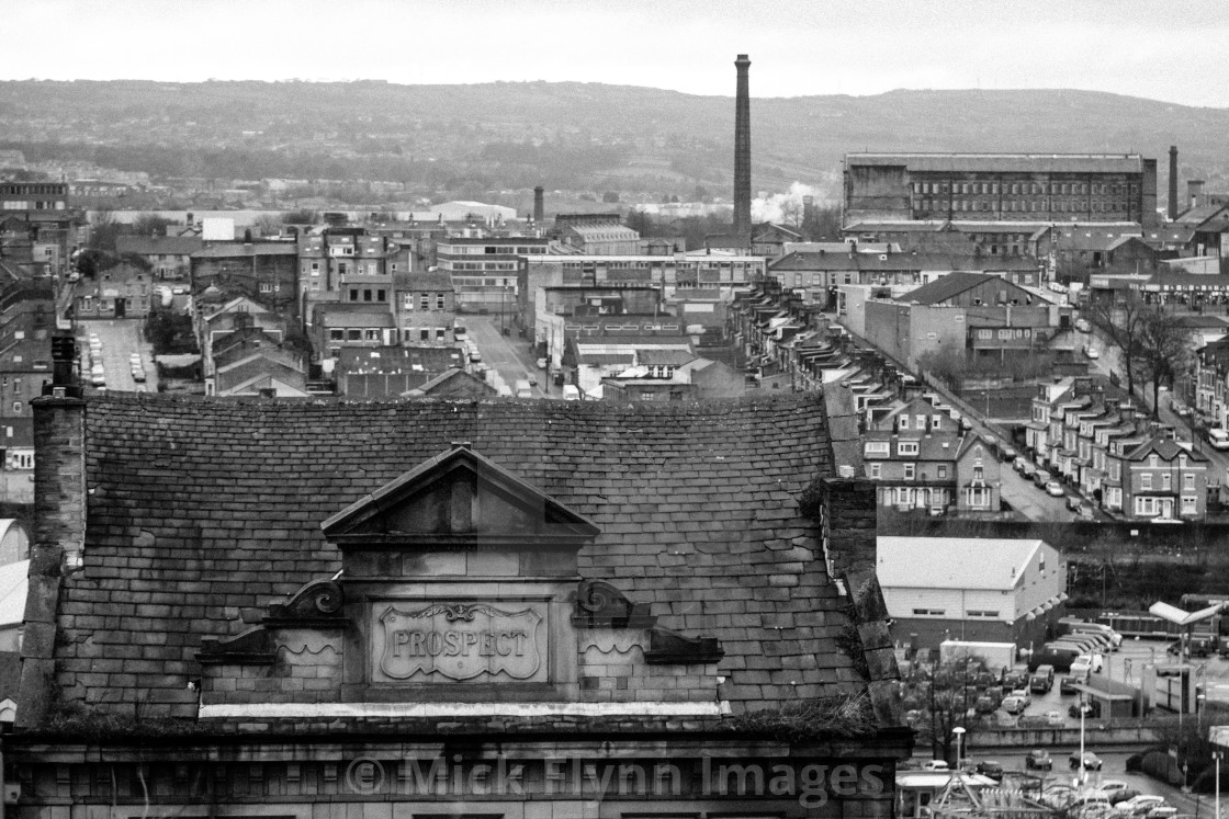 "An image from my series 'Monochrome Mill Town', black and white studies of..." stock image