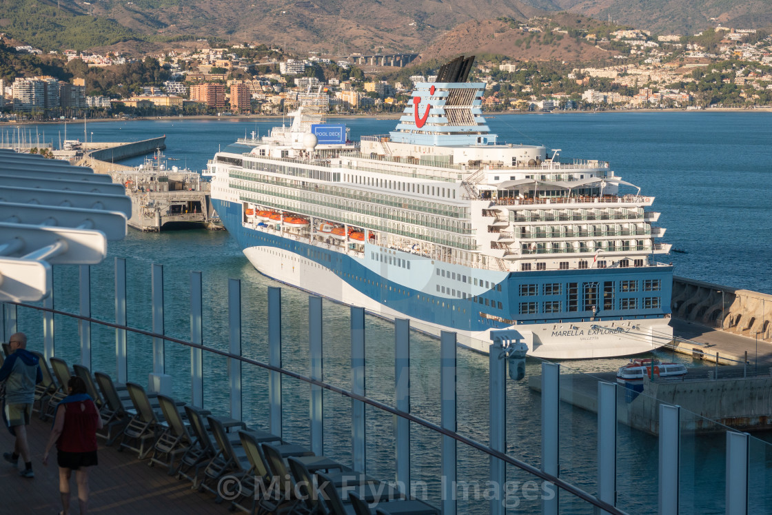 "P & O cruise ship, Iona." stock image