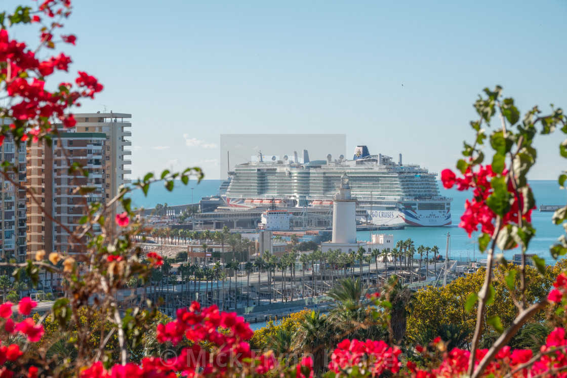 "P & O cruise ship, Iona." stock image