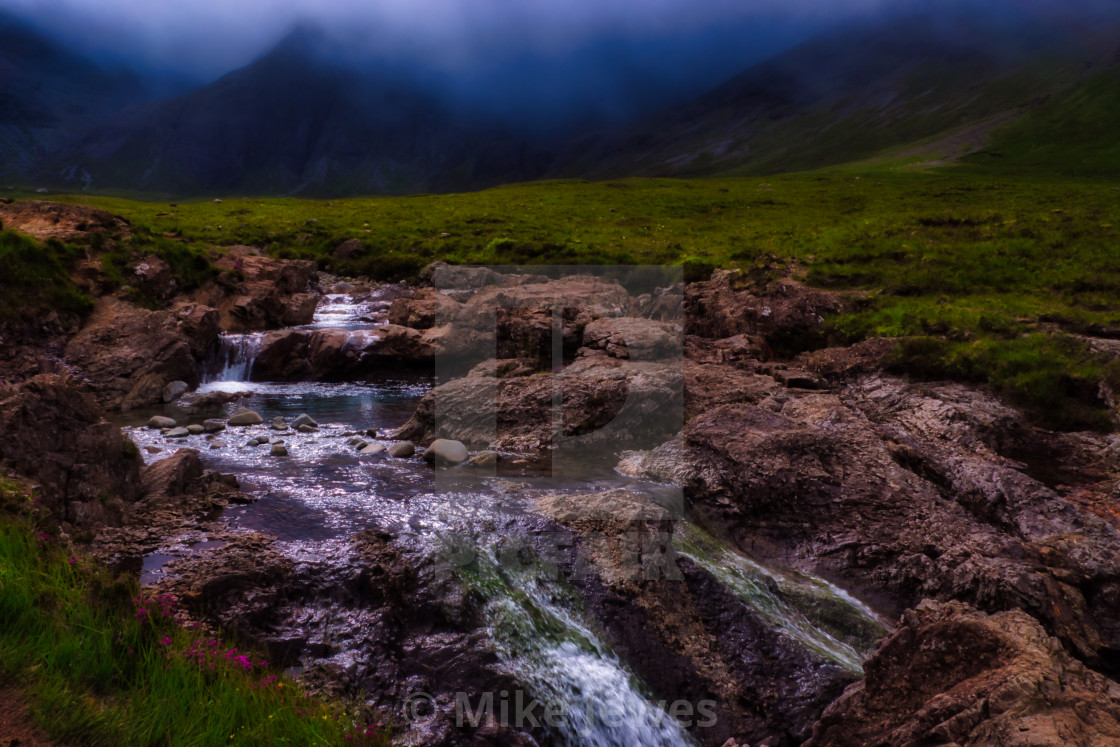 "Fairy Pools" stock image