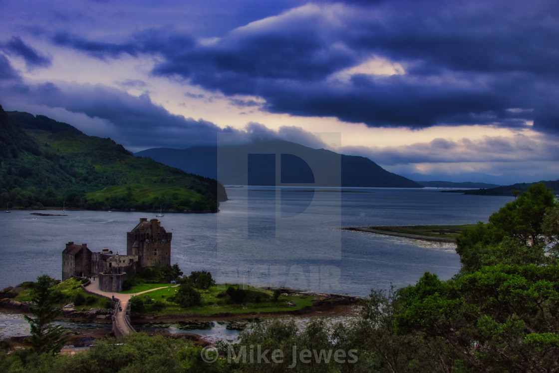 "Eilean Donan" stock image