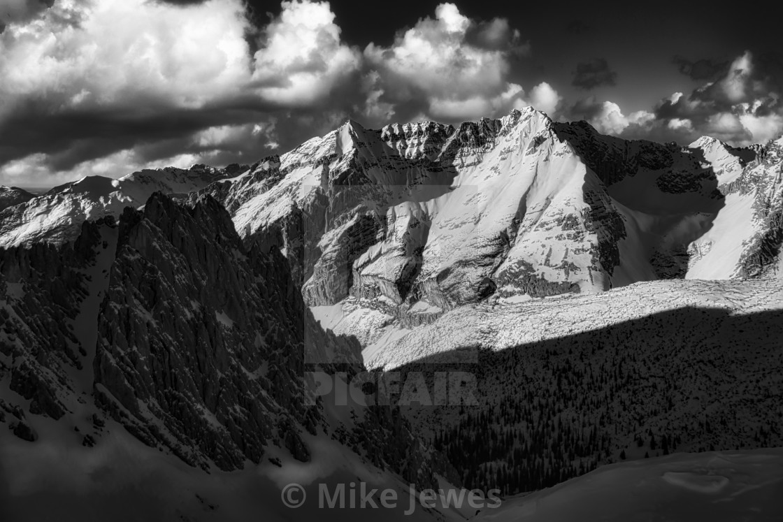 "Snowy Alps" stock image