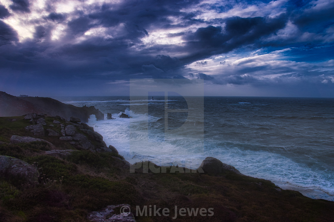 "Lands End" stock image