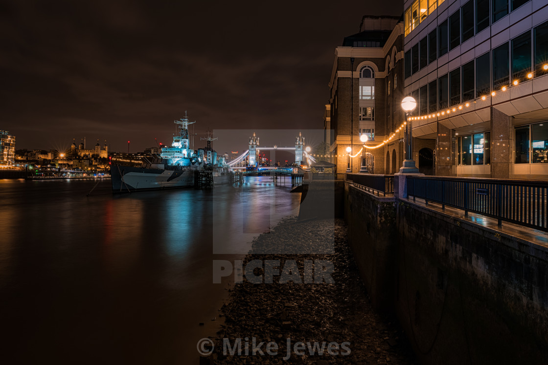 "Thames Cityscape" stock image