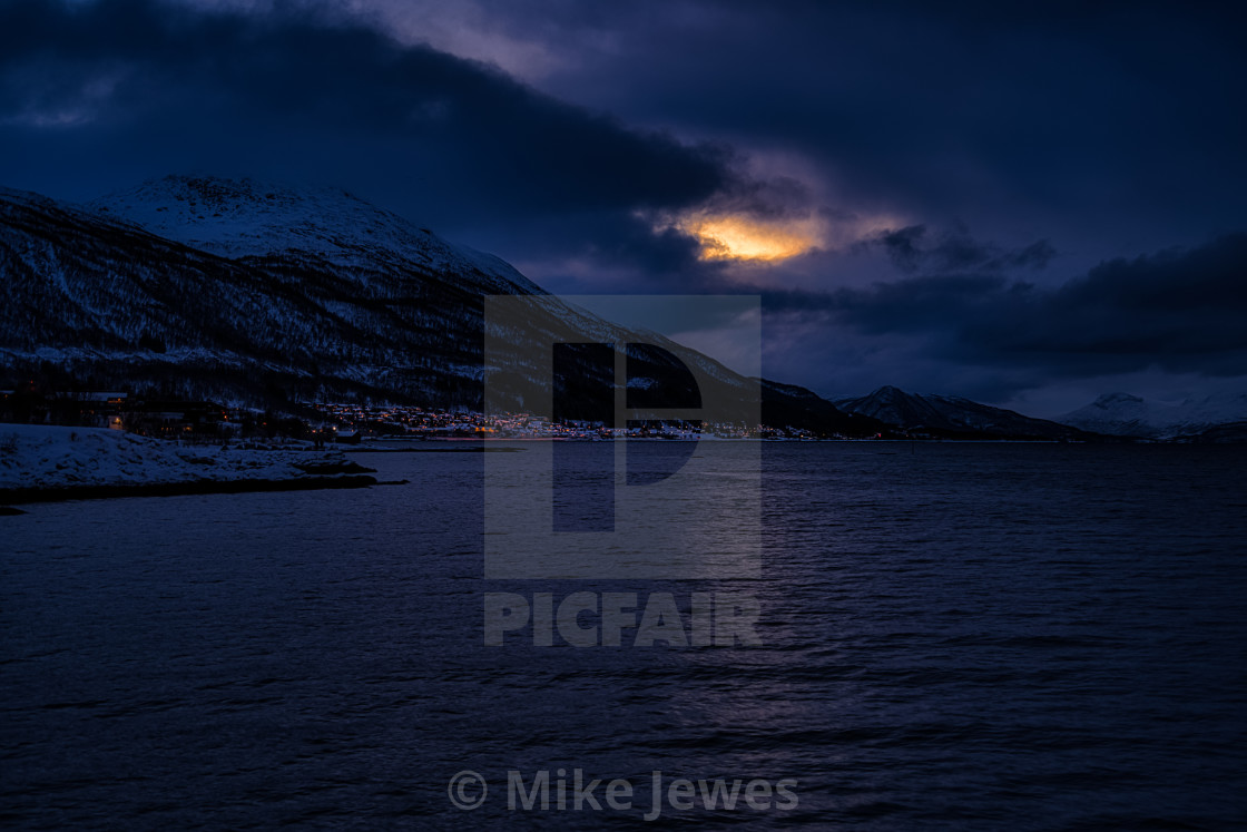 "Polar Night" stock image