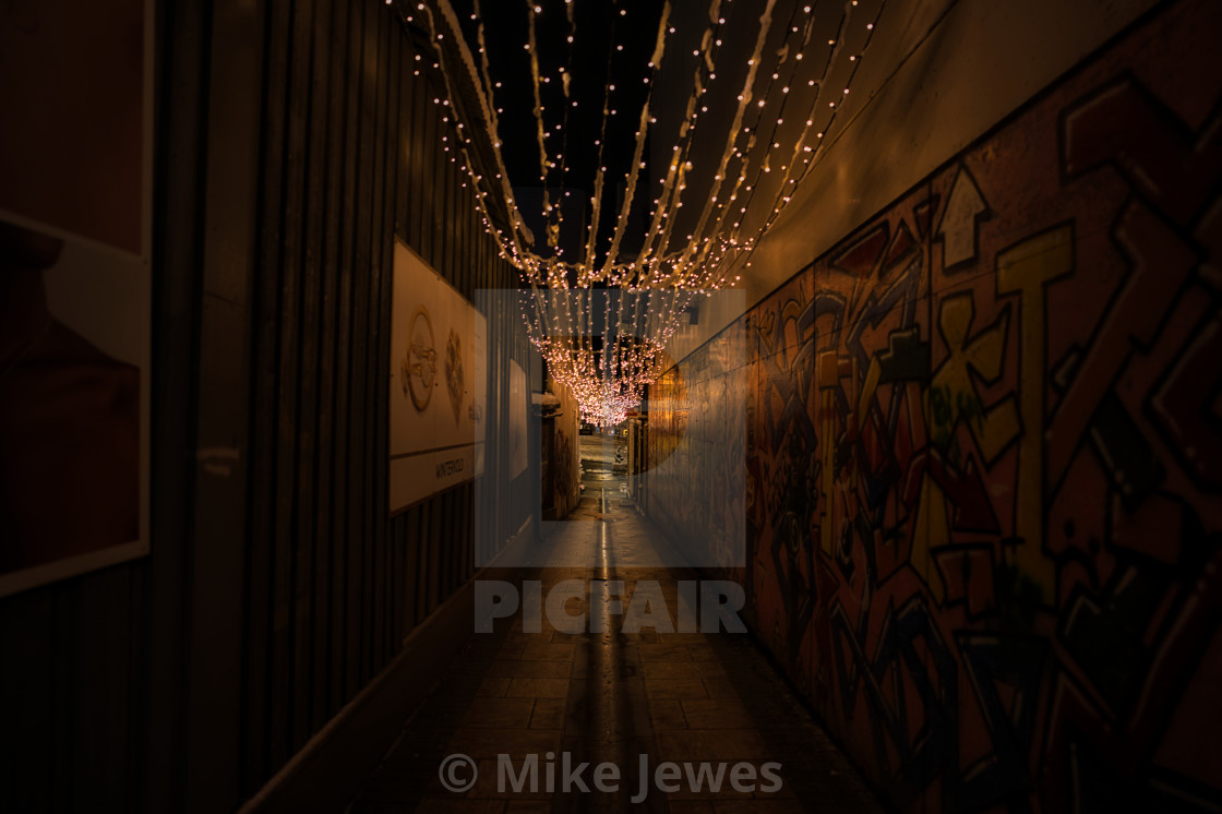 "Alleyway" stock image