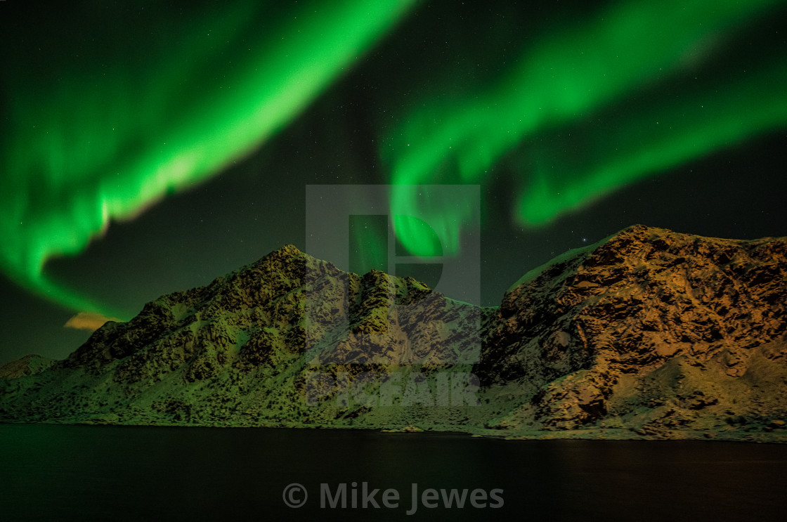 "Northern Lights" stock image