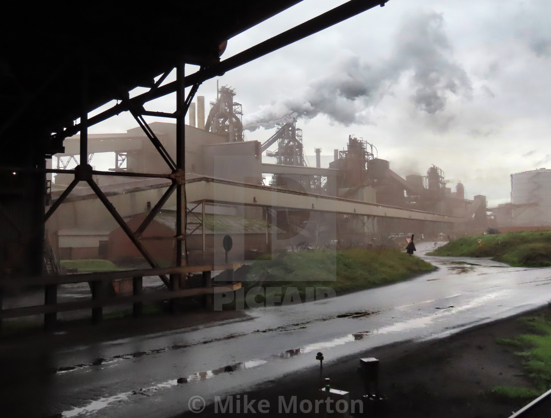 "Four Queens - Scunthorpe Steelworks" stock image