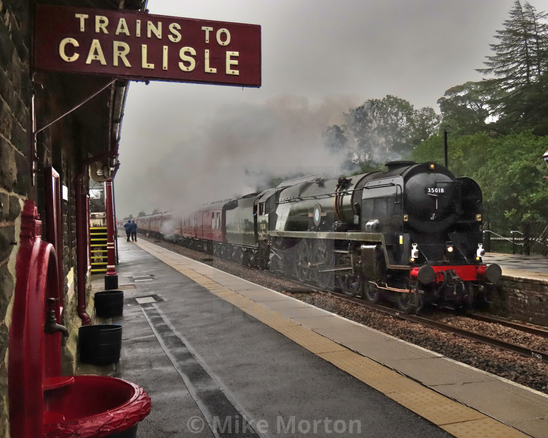 "British India Line, Garsdale" stock image