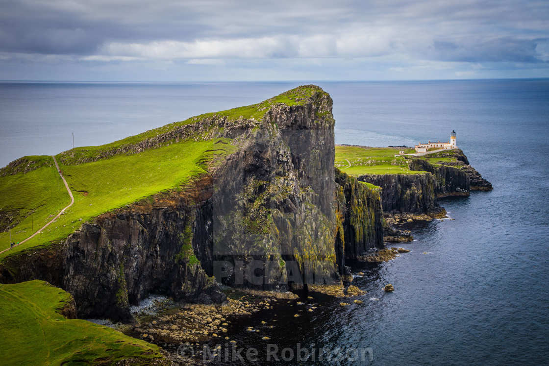 "Neist Point Lighthouse, Isle of Skye" by Mike Robinson - $22.98 "Neist Point Lighthouse, Isle of Skye" stock image