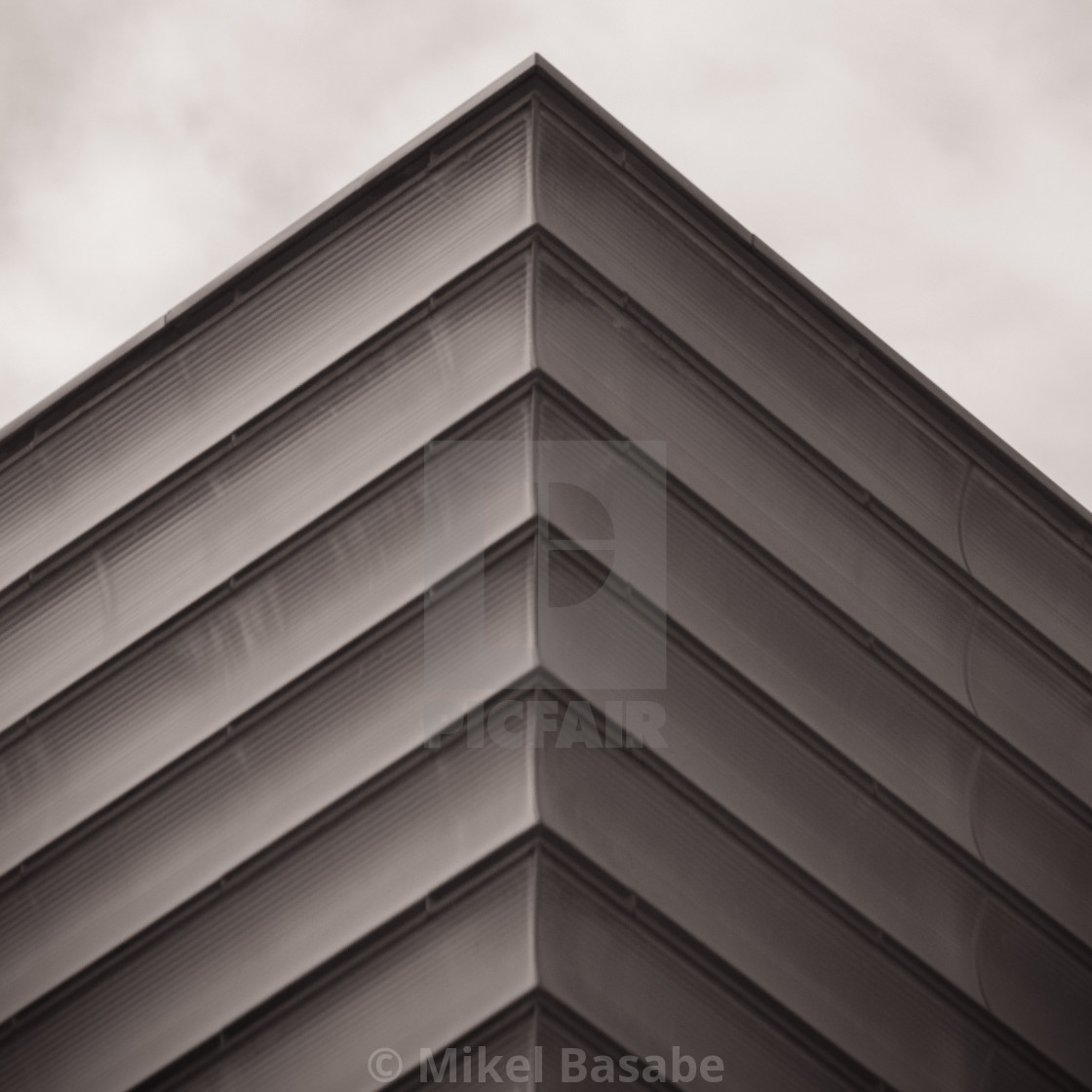 "Details of Kursaal auditorium in San Sebastian, Basque Country" stock image