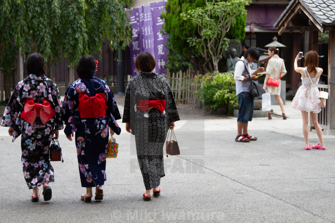 "Summer in Asakusa" by Miki Iwamura - $46.16 "Summer in Asakusa" stock image