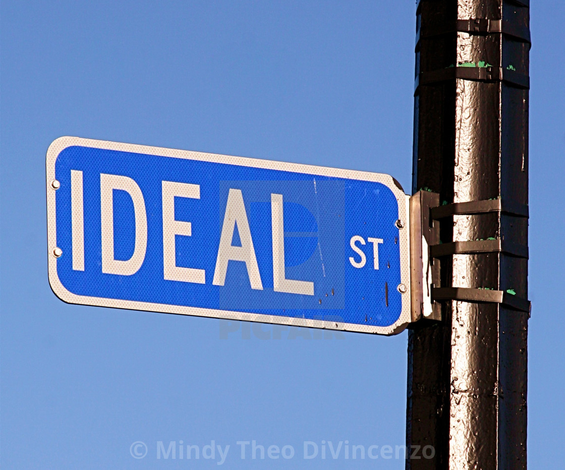 "Ideal Street U.S.A" stock image