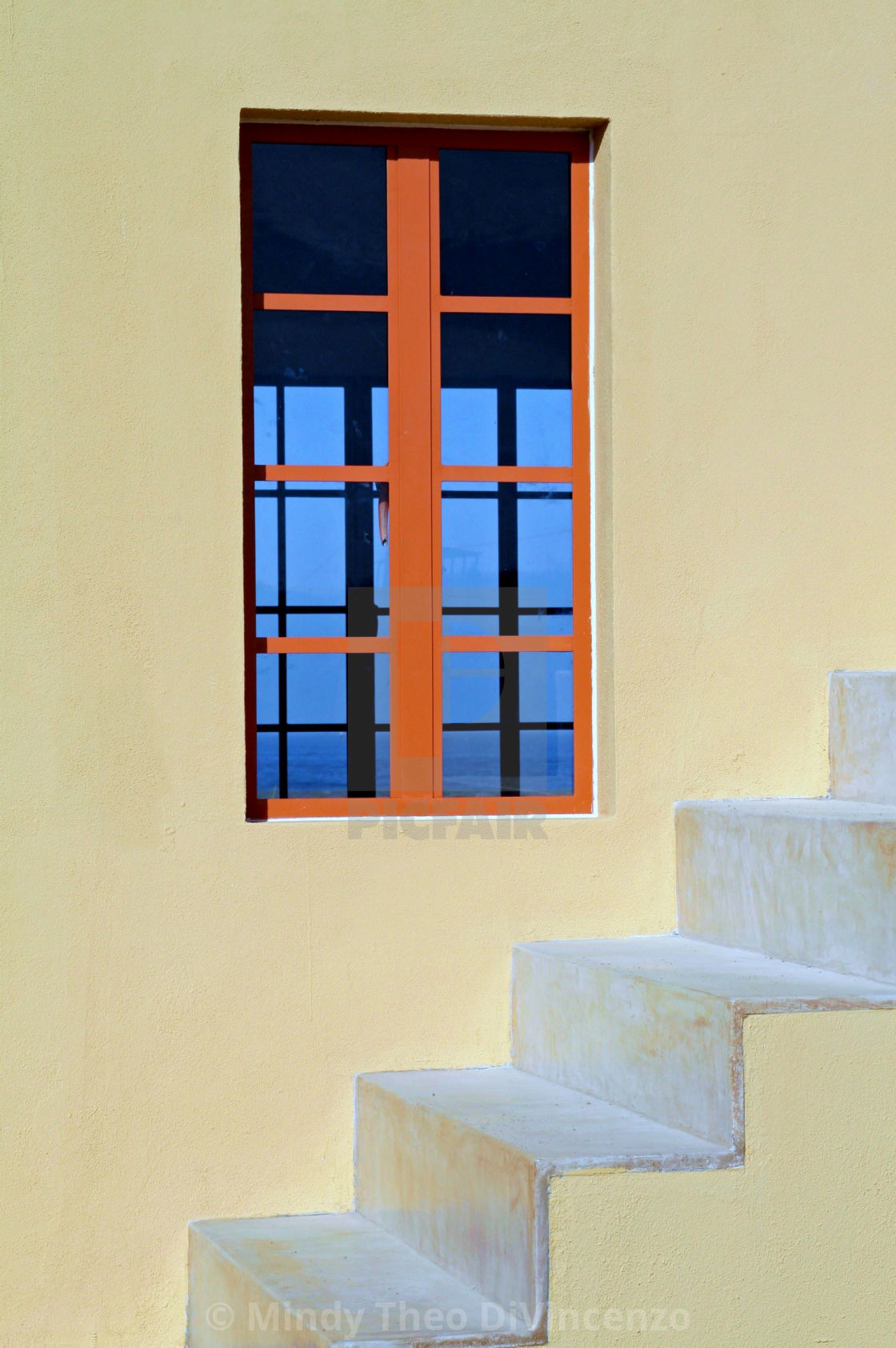 "The View Through The House" stock image