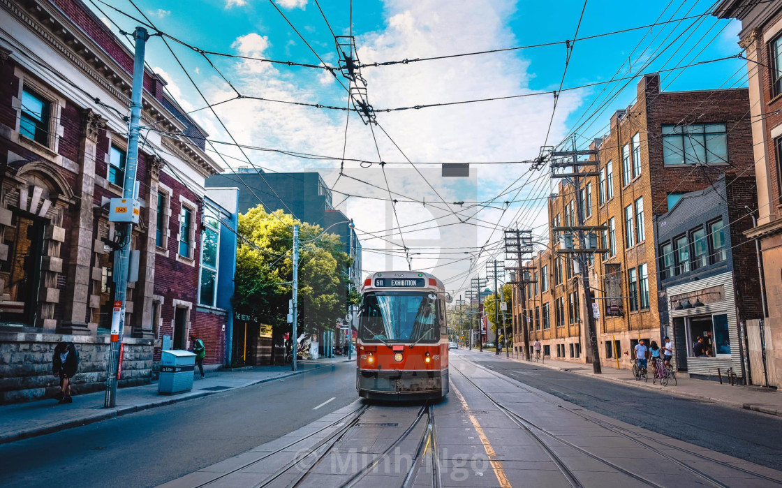 "Toronto street car historical view" by Minh Ngo - $10.80 "Toronto street car historical view" stock image