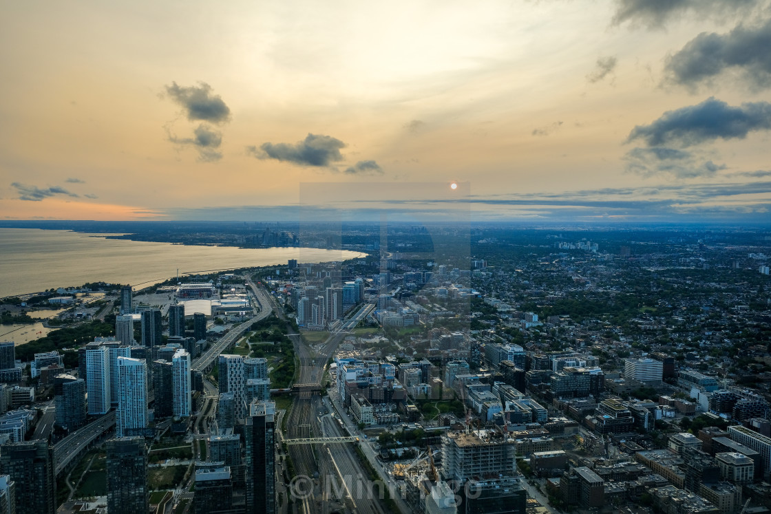 "Toronto View from CN Tower from above" by Minh Ngo - $15.33 "Toronto View from CN Tower from above" stock image