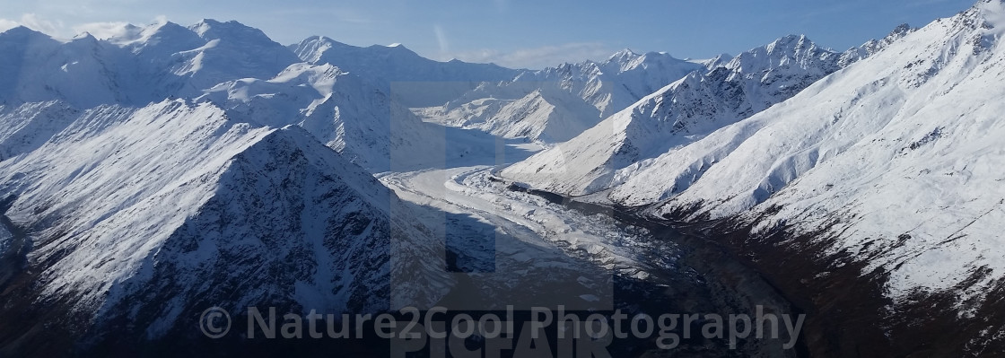 "Harvard Glaicer, Alaska" stock image