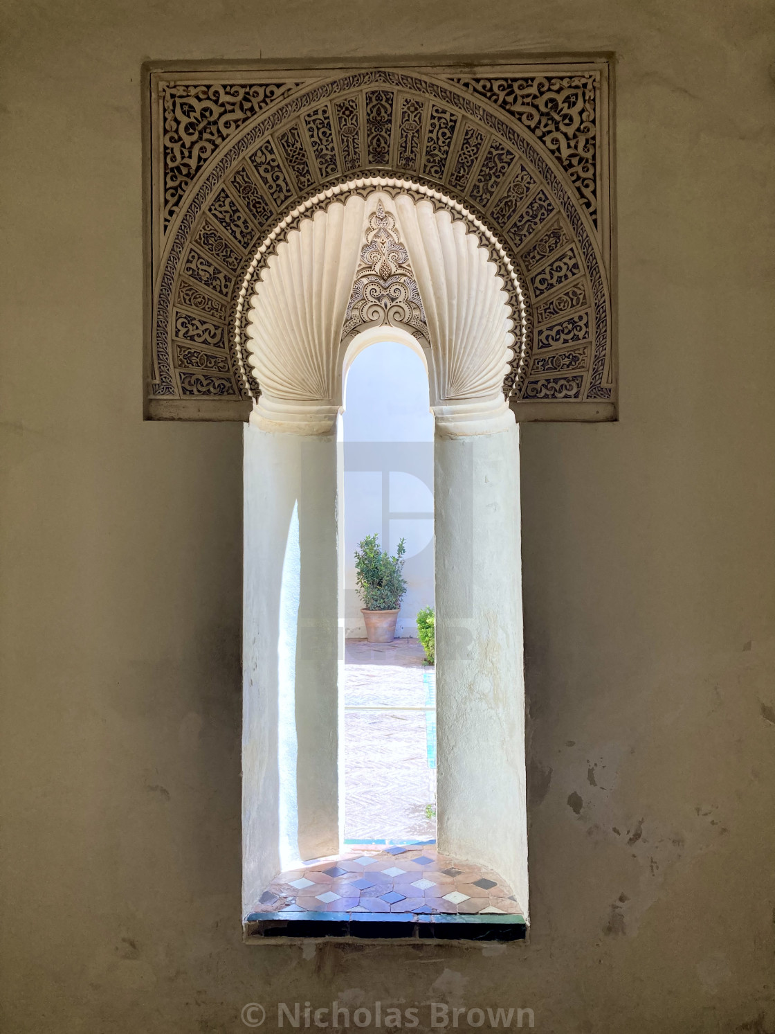 "Alcazaba Malaga" stock image